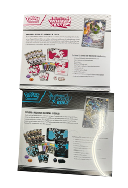 Pokemon Black Bolt and White Flare Elite Trainer Box - Set of 2 - Free USA Ship - Image 2