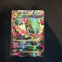 Pokemon TCG Holo Full Art Mega-Rayquaza-EX Roaring Skies, HP Condition - Image 2