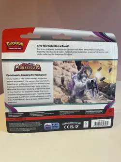 Pokemon SCARLET AND VIOLET - PALDEA EVOLVED 3 PACK BLISTER WITH TINKATINK PROMO - Image 3
