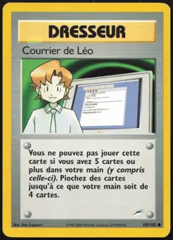 Carte Pokemon Courrier de Leo 105/105 Neo Destiny Francais - Image 1