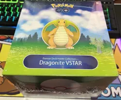 Pokemon GO Dragonite VSTAR Premier Deck Holder Collection Factory Sealed - Image 1