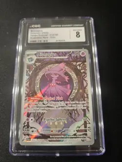 Mismagius #212 2023 Pokemon Scarlet and Violet Paldea Evolved IR CGC NM/Mint 8 - Image 1