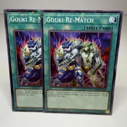 2x Yugioh Gouki Re-Match SP18-EN039 Starfoil Rare - LP-NM 💎 - Image 1