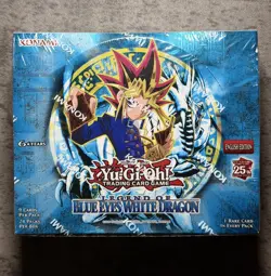 Yugioh Legend Of Blue Eyes White Dragon 25th Anniversary Booster Box NEW. GRAIL! - Image 1
