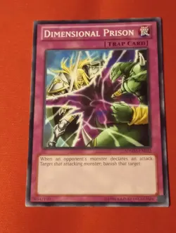 Yugioh- 1X Dimensional Prison - Common - Unlimited - SDMM-EN032 - Light Play - Image 1