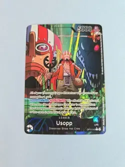 One Piece Royal Blood Usopp OP10-042 Parallel Alternate Alt Art Leader NM - Image 2