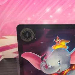 Dumbo Ninth Wonder of the Universe 45/204 Fabled Cold Foil Disney Lorcana - Image 2