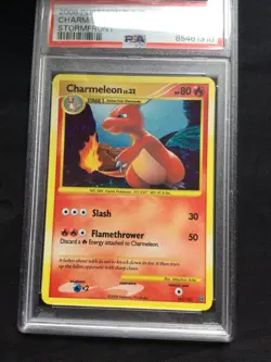 Pokemon Cards: Stormfront Secret Rare Holo: Charmeleon 102/100 PSA 9 - Image 2
