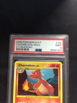 Pokemon Cards: Stormfront Secret Rare Holo: Charmeleon 102/100 PSA 9 - Image 3