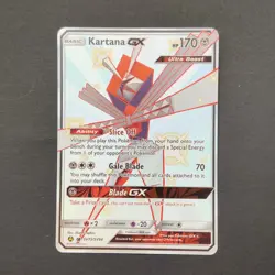 Pokemon TCG Karte Kartana GX SV73/SV94 | Hidden Fates| Shiny Full Art | EN - Image 3