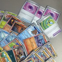 2025 Pokemon Phantasmal Flames Card Lot- Holos(8)/C/UC (No EX / No IR / No FA) - Image 5