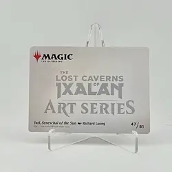 Gold Stamp Art Series INTI, SENESCHAL OF THE SUN mtg Lost Caverns of Ixalan - Image 3
