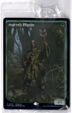 Avacyn's Pilgrim MINT* FOIL PROMO Magicfest ENGLISH 0001 mtg -UnltdCards - Image 1