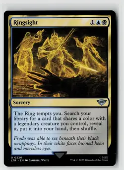 MTG Ringsight 220 Lord Of The Rings LOTR x4 NM Uncommon - Image 1