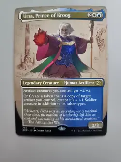 MTG Urza, Prince of Kroog The Brothers' War 296 Borderless Rare - Image 1
