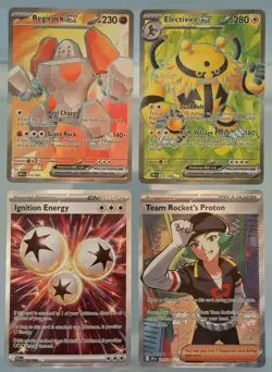 Pokemon TCG Destined Rivals Ultra Rare Lot Of 4 - Pack Fresh - Image 1