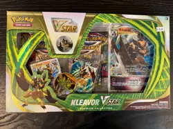 Pokemon TCG Kleavor VSTAR Premium Collection New Factory Sealed - Image 1