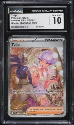 2023 Pokemon Paradox Rift SIR Tulip #259 CGC 10 - Image 1