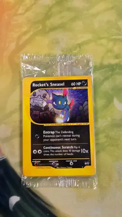 Pokemon Rocket's Sneasel SEALED Best of Promo 8-pack - Image 1