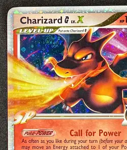 2009 Pokemon Platinum Supreme Victors Charizard G LV.X #143/147 🌀 SWIRL | LP - Image 2