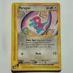 Pokemon Porygon 40 HP Aquapolis 103/147 Common Basic Masako Yamashita - Image 1