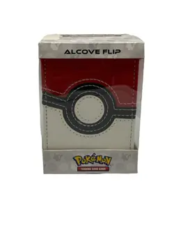 Ultra Pro - Pokemon Poke Ball Alcove Flip Deck Box - VG READ - Image 1