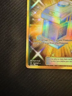 Pokemon Max Potion 164/145 Guardians Rising Gold Secret Rare Holo NM/VLP - Image 4