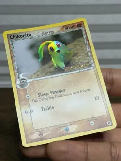Chikorita 44/101 EX Dragon Frontiers Stamped Reverse Holo Pokemon TCG Yuka Morii - Image 4