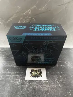 Pokemon TCG: Mega Evolution Phantasmal Flames Elite Trainer Box Sealed - Image 1