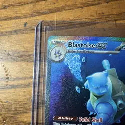 Blastoise Pokemon Scarlet & Violet 151 Special Illustration Rare 200/165 - Image 2