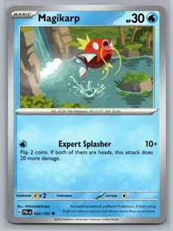 Magikarp 42/193 Paldea Evolved Common Pokemon TCG 2023 - Image 1