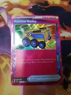 Precious Trolley 185/191 ACE SPEC Rare - Trainer Pokemon Surging Sparks - Image 1