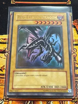 Mint/Near Mint Ultra Rare Red-Eyes B. Dragon SDJ-001 Starter Deck: Joey - Image 1