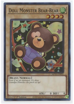 Yu-Gi-Oh! - Doll Monster Bear-Bear - MP23-EN052 - Super Rare -1st Ed - NM/M -NEW - Image 1