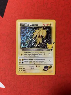 Pokemon Card TCG - Rockets Zapdos #145 Celebrations Classic Collection Near Mint - Image 1
