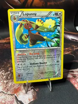 Lopunny 85/106 Reverse Holo XY Flashfire 2014 Pokemon Card - Image 1