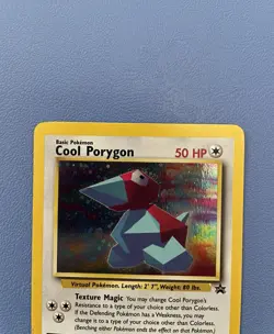 Cool Porygon 15 WoTC Holo Promo Pokemon Card - Lightly Played - Image 3