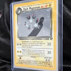 Pokemon Dark Magneton Team Rocket Holo Rare Card 11/82 60HP 2000 English NM/LP - Image 4