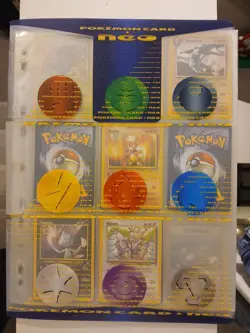 VNT Neo Pokemon Cards and Original Binder Bundle Including Holos - Image 2