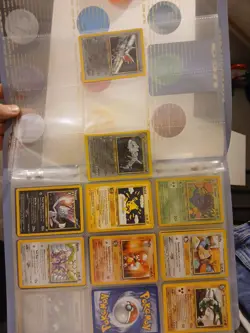 VNT Neo Pokemon Cards and Original Binder Bundle Including Holos - Image 4