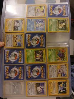 VNT Neo Pokemon Cards and Original Binder Bundle Including Holos - Image 5