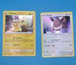 2 Pokemon Promo Cards Pikachu Swsh234 And Eevee Swsh127 - Image 1