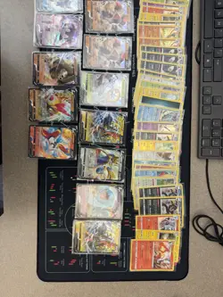 Pokemon Cards Collection Lot Of 55 Cards! 40 Holo Cards And 16 Rare V Cards - Image 3