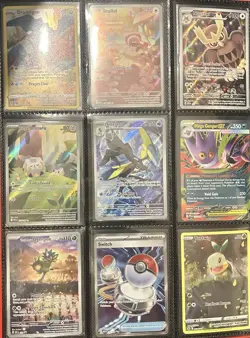 Pokemon Card Lot 11 OFFICIAL TCG Cards 2 IR+ 9 halo Bundle - Image 1