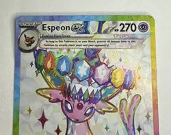 Espeon EX SVP #175 Sv: Scarlet & Violet Black Star Promo Cards Holo - Near Mint+ - Image 2