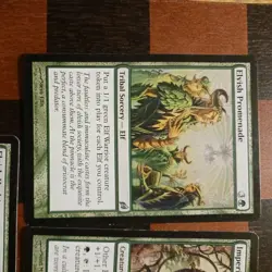 Mtg Elvish Promenade, Imperious Perfect, Elvish Harbinger.. Lorwyn Elves LP/NM - Image 3