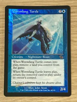 Wormfang Turtle Foil Judgement - Near Mint - Image 1
