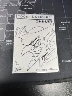 Dockside Extortionist Artist Proof Signed And Sketched By Forrest Imel RARE - Image 2