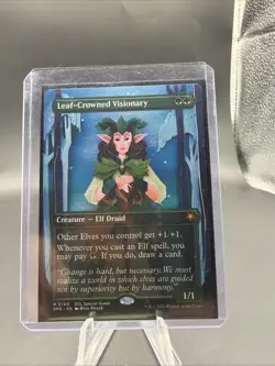 Leaf-Crowned Visionary (Borderless) Special Guests Magic the gathering MTG - Image 1