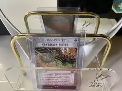 CONTAGION ENGINE (SHOWCASE) Outlaws Of Thunder Junction: Breaking News Magic MTG - Image 1